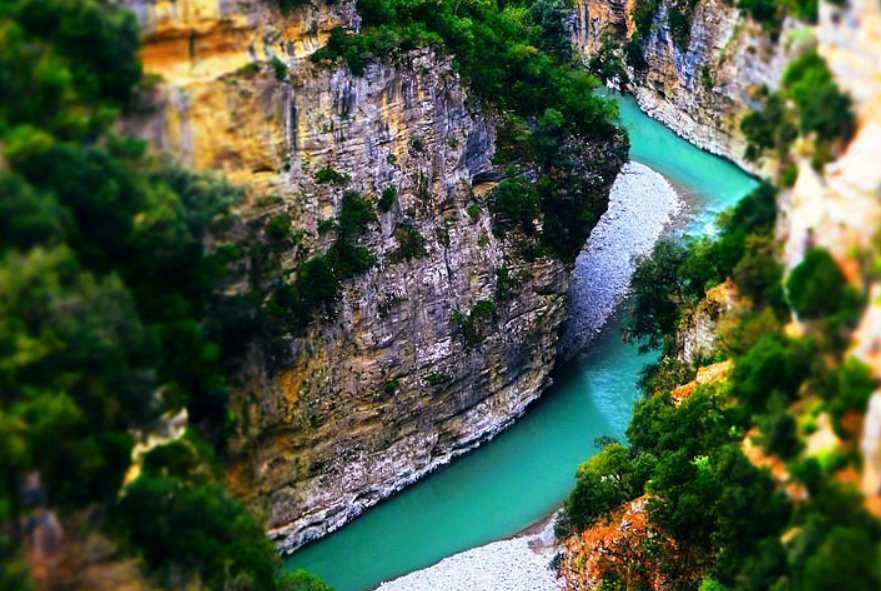 Osumi Canyon, Berat County, Albania